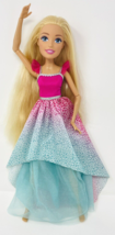 Extra Tall Endless Hair Kingdom Barbie Doll 16&quot; Articulated Long Blonde Hair - £23.59 GBP