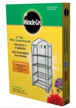 Miracle-Gro 70524 Clear 57&#39;&#39; H X 23&#39;&#39; W Greenhouse - $701.04 MXN
