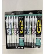 (2) Pilot G2 Gel Pen Fashion White Barrel Fine Assort Color Ink 5ct COMB... - $191.63 MXN