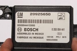 2010-2013 CHEVROLET CAMARO SS PARKING ASSIST MODULE K2841 image 2