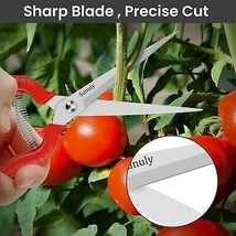 Extra Long Pruning Shears Gardening Hand Pruners with Stainless Steel Bl... - £17.76 GBP