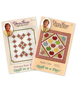 Eleanor Burns Quilt In A Day Romance Rose Apple Cake Easy Intermediate L... - $221.84 MXN