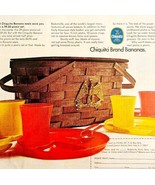 1968 Chiquita Banana Picnic Set Advertisement Life Magazine Fruit HM2AA - $464.80 MXN 1968 Chiquita Banana Picnic Set Advertisement Life Magazine Fruit HM2AA - $464.80 MXN