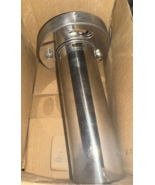 Auto Car Stainless Steel Exhaust Muffler Tip Adjustable Removable Sound ... - $137.46 MXN