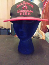 Jack Daniels Tennessee Fire Whiskey Hat  Embroidered Logo Baseball Truck... - £11.25 GBP