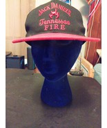 Jack Daniels Tennessee Fire Whiskey Hat  Embroidered Logo Baseball Truck... - $14.35