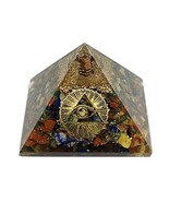 Chakra Chip Orgonite Pyramid ~ Orgone Energy Generator, Healing And Bala... - £15.72 GBP