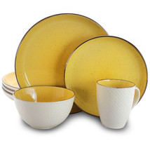 Elama Mellow-Yellow 16-Piece Dinnerware Set - $133.99