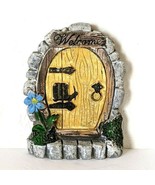 Enchanted House with Welcome Sign for Fairy Gnome Garden Ceramic 5.75&quot;  - £6.91 GBP