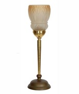 Art Deco Design Table Lamp &quot;GOLDEN CHALICE&quot; Brass Lamp Unique Piece - $545.97