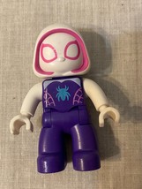 Lego Duplo 10940 Marvel Figure Spider Gwen Purple Ghost Spider-Man 2013 - £6.32 GBP