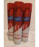 3x Suave Professionals Hairspray Flexible Hold All Day Control 9.4 oz Each - £23.70 GBP