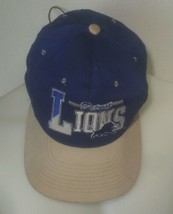 Rare VTG 1990s Team NFL AJD Detroit Lions Snapback Ballcap Hat - £23.26 GBP
