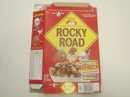 Empty General Mills Cereal Box 1986 Rocky Road Mini-Piano Offer [P6e10] - £322.30 GBP