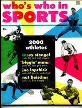 Stanley Woodward&#39;s Who&#39;s Who In Sports #4 1953-Casey Stengel-Rocky Marciamo-VF - $78.81