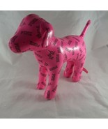 Victorias Secret Pink Ltd ed Giant 10 x13 Dog Faux Leather Plush Toy 25 x 33cm - £17.40 GBP