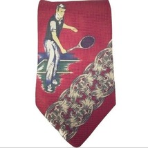 Bill Robinson Golf Tie Silk Fabric from Italy NWT - £13.99 GBP