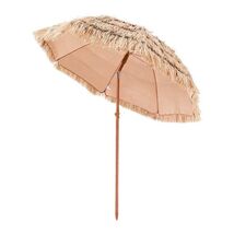 Tiki Umbrella, 6.5 ft Thatched Patio Umbrella with Tilt, Hawaiian Style ... - $72.99