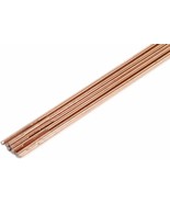 Forney 42327 Copper Coated Brazing Rod, 1/8-Inch-by-18-Inch, 10-Rods - £28.15 GBP