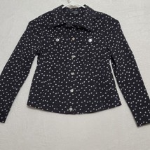 Bylyse Spenard Womens Shirt Size P/S Black Long Sleeve Blouse - $21.87