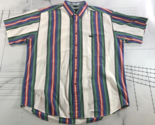 Vintage Woods &amp; Gray Button Down Shirt Mens Extra Large Multicolor Stripe - $27.71