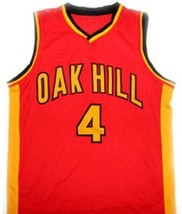 Rajon Rondo #4 Oak Hill High School Basketball Jersey Red Any Size  image 4