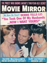 Movie Mirror Magazine January 1966- Liz Taylor- Debbie Reynolds- Clint Eastwood - £34.71 GBP