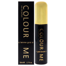 Colour Me Femme Gold by Milton Lloyd for Women - 1.7 oz EDP Spray - £9.81 GBP