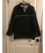 Nike Men&#39;s Zip Up Windbreaker Track Jacket Coat Size Large  - $54.32