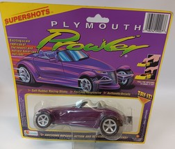 Vintage Super Shots Plymouth Prowler Vintage Toy Car 1996 Lanard. In Bubble. - £14.45 GBP