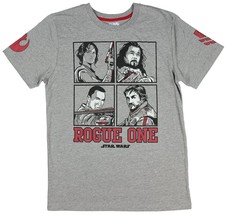 Star Wars Rogue One Square Up Graphic T-Shirt S-2XL New with Tags Gray - £3.89 GBP