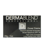 Dermablend Professional Cover Creme SPF 30 - 1 oz - Cafe Brown 60N - $570.54 MXN