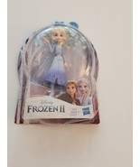 NEW - Hasbro Disney Frozen 2: Elsa Doll with Removable Cape 4.25&quot; - £9.35 GBP