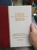 2000 Bradford Central Christian School Yearbook  Rambler PA Millennium E... - $29.69