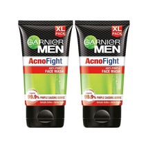 Garnier Men Acno Fight Anti-Pimple Facewash - 150g (Pack of 2) - $30.68