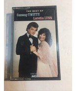 The Best of Conway Twitty and Loretta Lynn (Cassette) (RARE MCA Cover) - £2.12 GBP