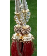 Patiala Paranda Latkan Indian Punjabi Parandi Mehndi Jagoo Bridal Hair B... - £21.57 GBP