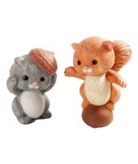 Vtg 1992 Avon Best Buddies Squirrel Porcelain Figurines Small Forest Ani... - €12,83 EUR