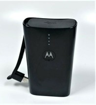 Motorola Power Pack 3000 Portable Battery, Built-in Micro USB Cable Black - £8.64 GBP