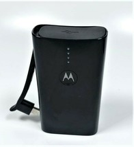 Motorola Power Pack 3000 Portable Battery, Built-in Micro USB Cable Black - £8.46 GBP