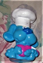 Vintage 1999 Nick Jr Blue Clues Puppy Dog Decopac Cake Topper Figure  - £4.71 GBP