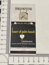 Matchbook Cover  Bird In Hand Pub - Heart of Palm Beach Motor Hotel FL  gmg - £9.66 GBP