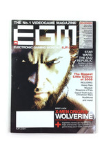 Electronic Gaming Monthly Magazine X Men Wolverine Cover No 236 Jan 2009 EGM - £19.38 GBP