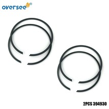 2PCS 394930 Piston Ring Set 3.5&#39;&#39; For Evinrude Johnson BRP OMC 85-300HP ... - £36.10 GBP