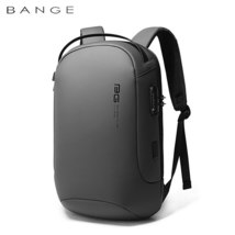 BANGE Multifunction Men 15.6 inch Laptop BackpaFashion Waterproof Travel Backpac - £92.67 GBP