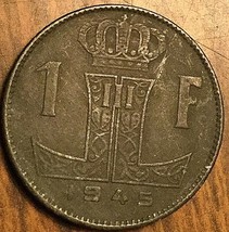 1945 Belgium 1 Franc Coin - £1.21 GBP