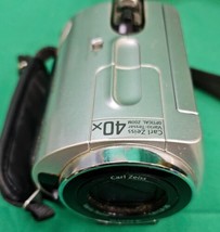Sony Handycam DCR-SR42 Digital Camcorder Internal HDD Carl Zeiss 40X Zoo... - $45.42