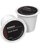 Solimo Dark Roast Coffee Pods, Compatible with Keurig 2.0 K-Cup Brewers - £16.49 GBP
