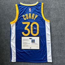 Stephen Curry SIGNED Golden State Warriors Home Jersey + COA 19/20 - £132.66 GBP