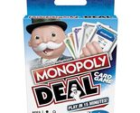 Monopoly Deal Quick-Playing Card Game for Families, Kids Ages 8 and Up a... - £5.43 GBP